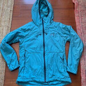 Mountain Hardwear Kor Airshell Warm Hoody, Women's Medium, Blue
